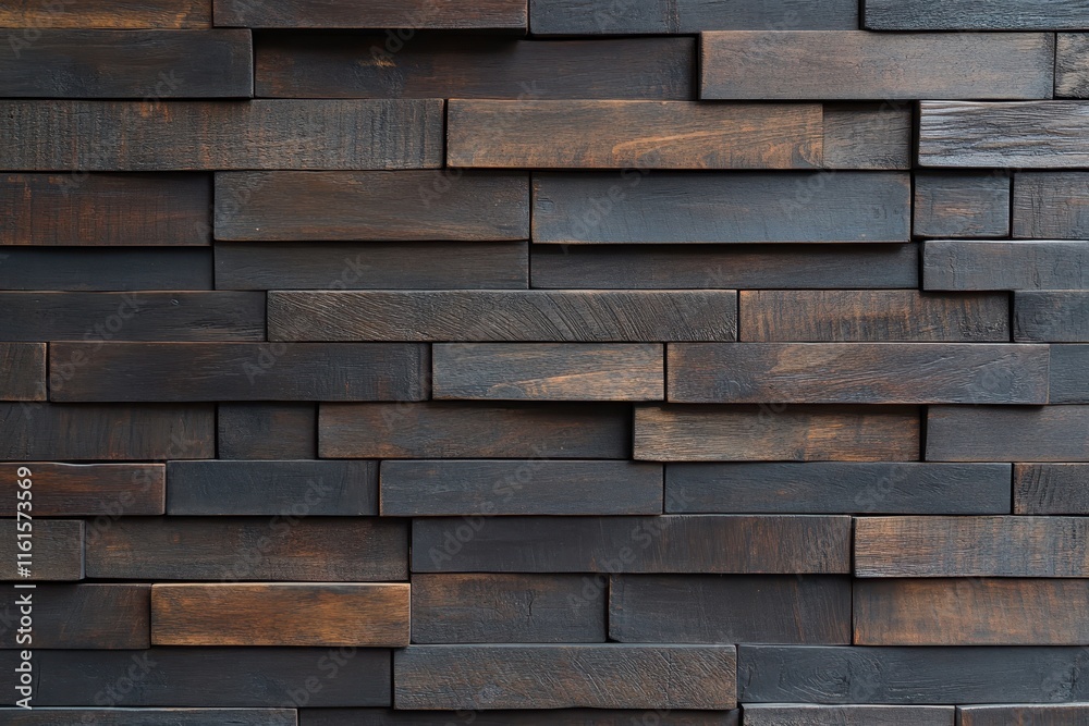 Dark brown wood paneling texture. Dark brown wood paneling texture.