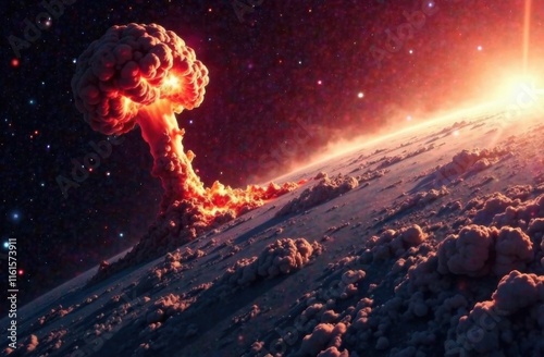 The threat of a nuclear explosion on planet Earth