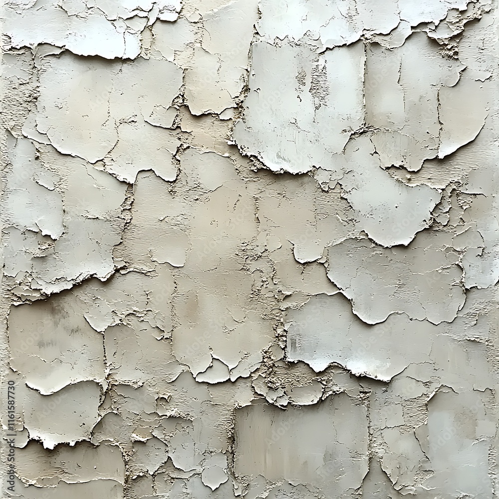 Obraz premium Beige cracked wall textured pattern high resolution hd background