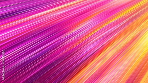 Abstract vibrant colorful diagonal lines. photo