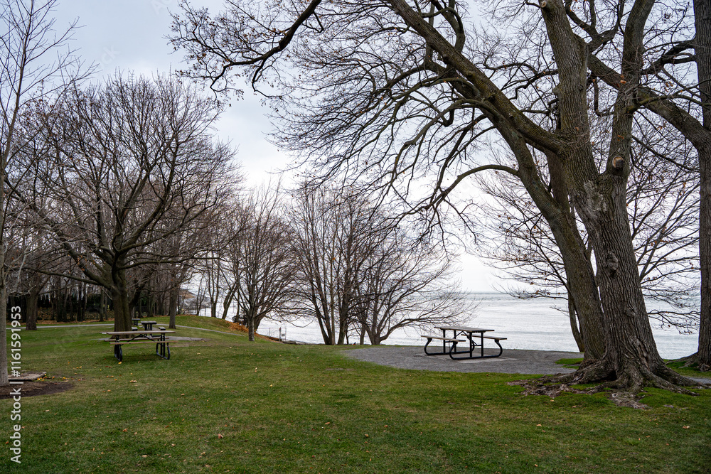 View of Queen's Royal Park in Niagara-on-the-Lake. View of Queen's Royal Park in Niagara-on-the-Lake.