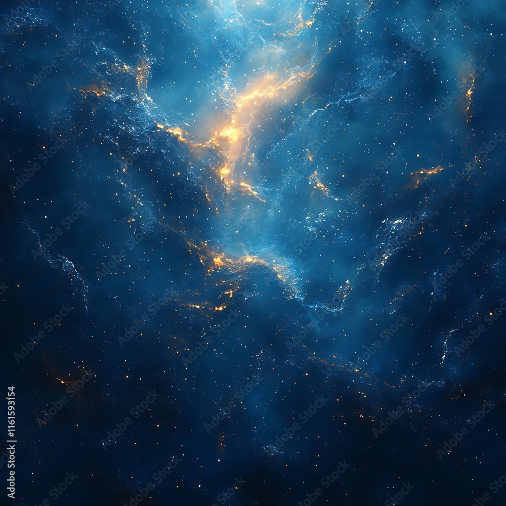 Obraz premium Blue artistic abstract wave gradient high resolution hd background