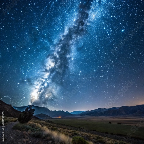 Aurores boréales aux Lofoten, Norvège : Montagnes enneigées, mer gelée et ciel étoilé.