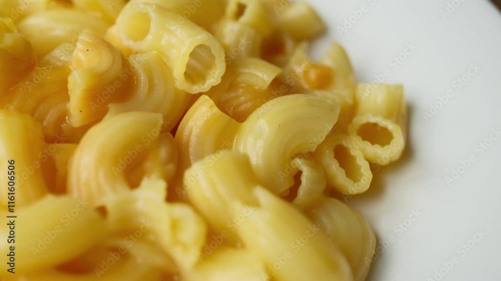 pasta with mac cheese macro shot pasta with mac cheese macro shot
