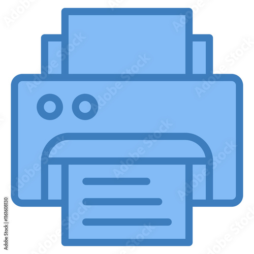 Print Icon Element For Design