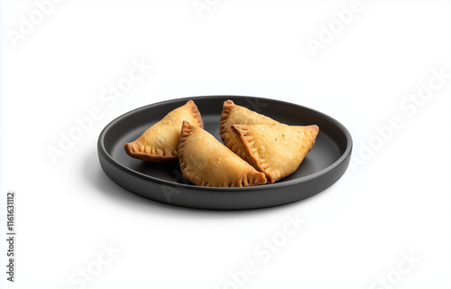 plate of samosa photo