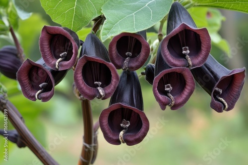 Dutchman s pipe blooms from the birthwort vine photo