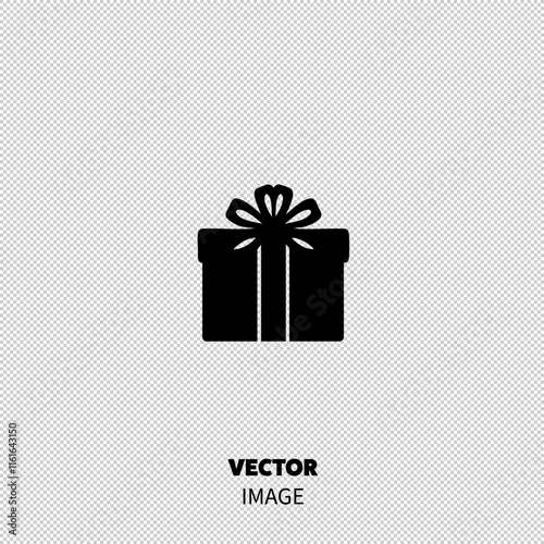 A sleek black gift box with a stylish bow, symbolizing elegance and surprise.