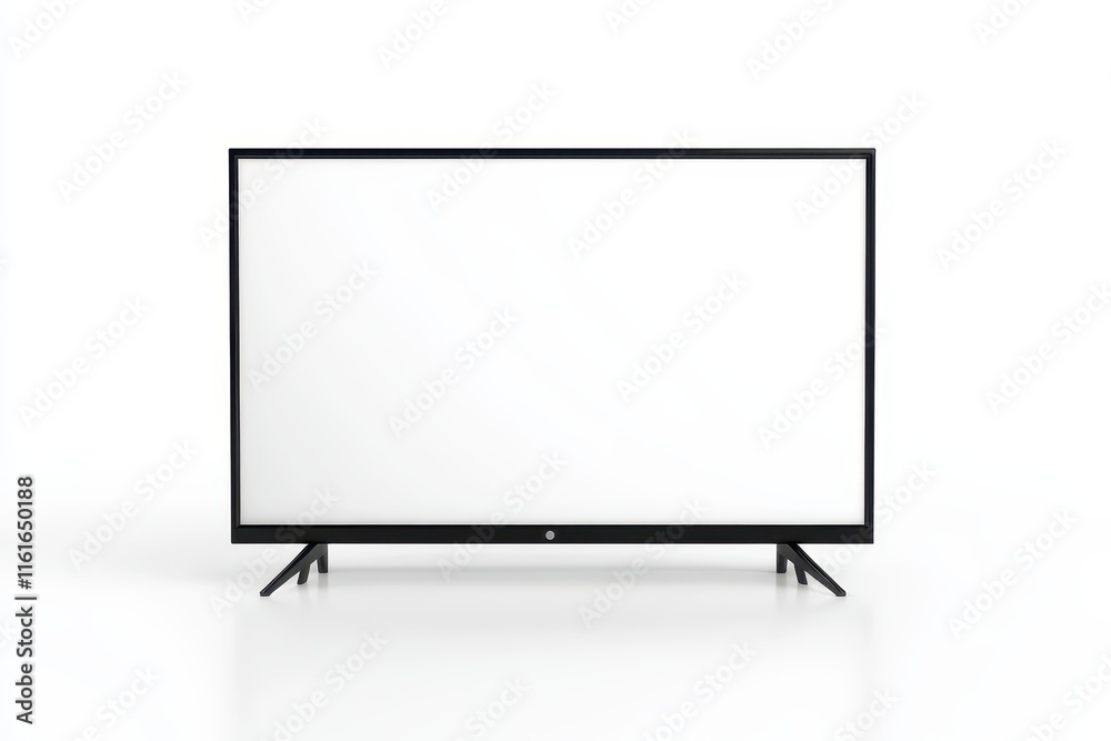 Isolated LED TV on a white background Isolated LED TV on a white background