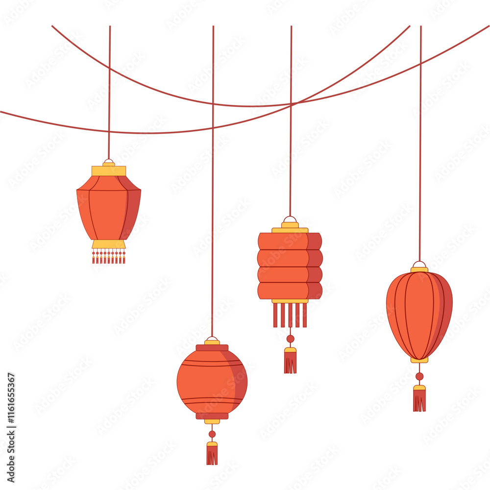 Hanging Chinese Lantern Hanging Chinese Lantern