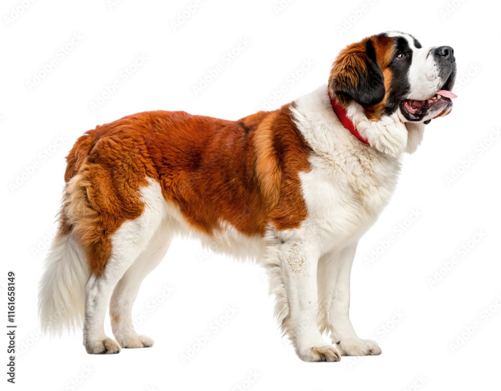 Saint Bernard isolated on transparent background Saint Bernard isolated on transparent background