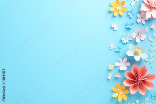 background with flowers