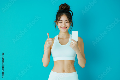 woman exercising