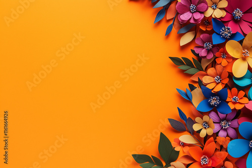 background with flowers