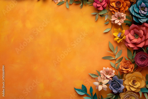 bouquet of flowers on wooden background