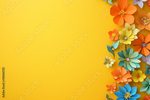 background with flowers