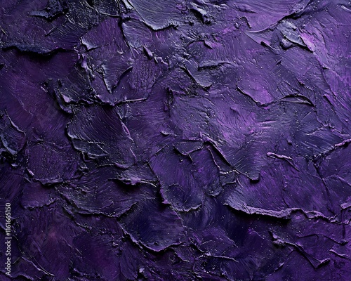 Deep purple textured abstract background with vintage and grunge-inspired aesthetics for artistic designs. photo