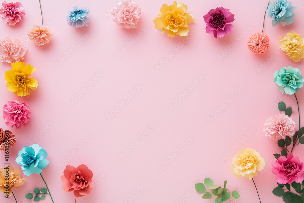 frame with flowers frame with flowers
