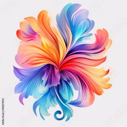 abstract flower background