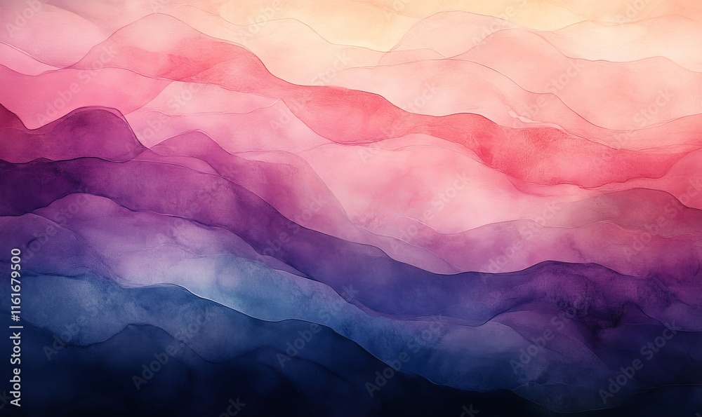 watercolor hues flow seamlessly into abstract and ethereal patterns., Generative AI watercolor hues flow seamlessly into abstract and ethereal patterns., Generative AI