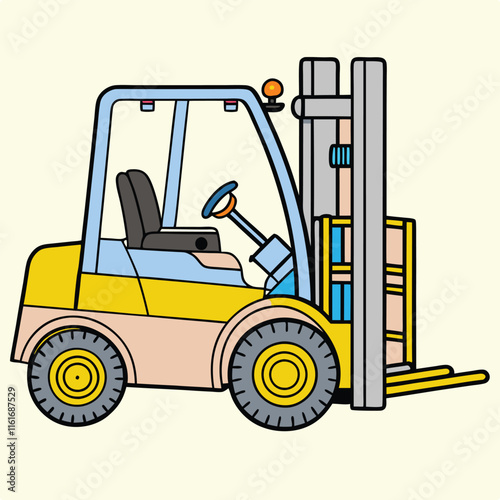 forklift-vector-flat-icon--icon-on-white-backgroun.eps