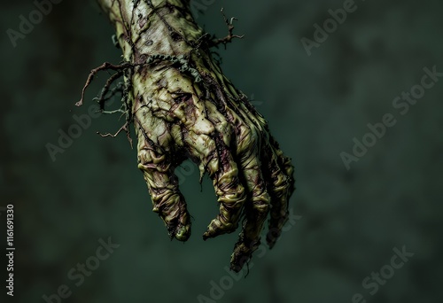 Decaying Hand: A Gnarled, Darkly Artistic Close-Up