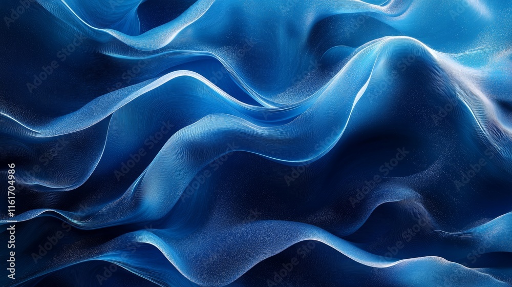 abstract water wave, Generative AI abstract water wave, Generative AI