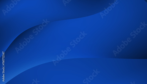Soft Blue Wave Abstract Design with Smooth Gradient and Flowing Lines