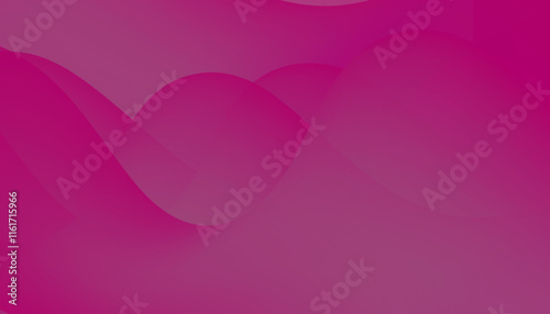 Abstract pink wave design with flowing curves and vibrant colors