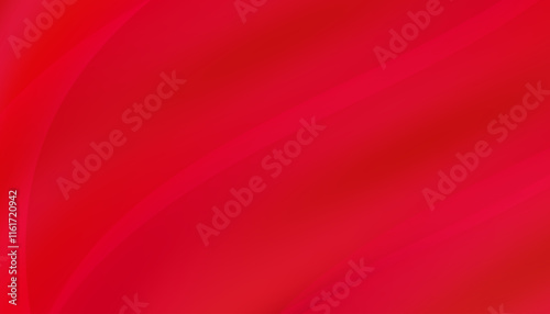 Red Silk Satin Fabric with Smooth Wavy Texture and Luxurious Velvet Design background 