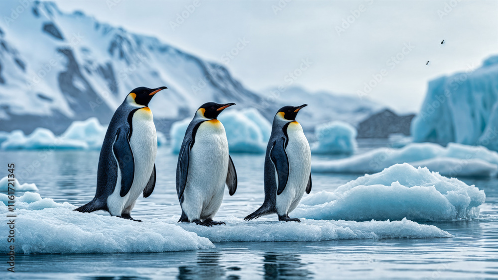 Fototapeta premium Penguins in the Wild