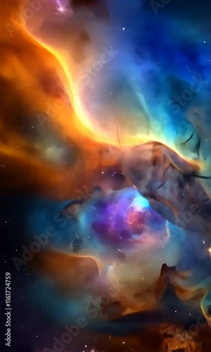 Epic Space Nebula Motion Background | Cosmic Wonders in Stunning Detail