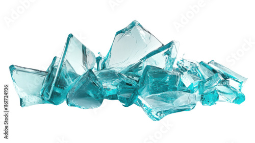 Wallpaper Mural Broken glass, transparent background Torontodigital.ca