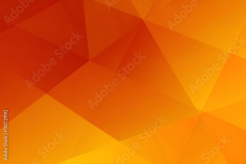 Vibrant Orange Geometric Abstract Background photo