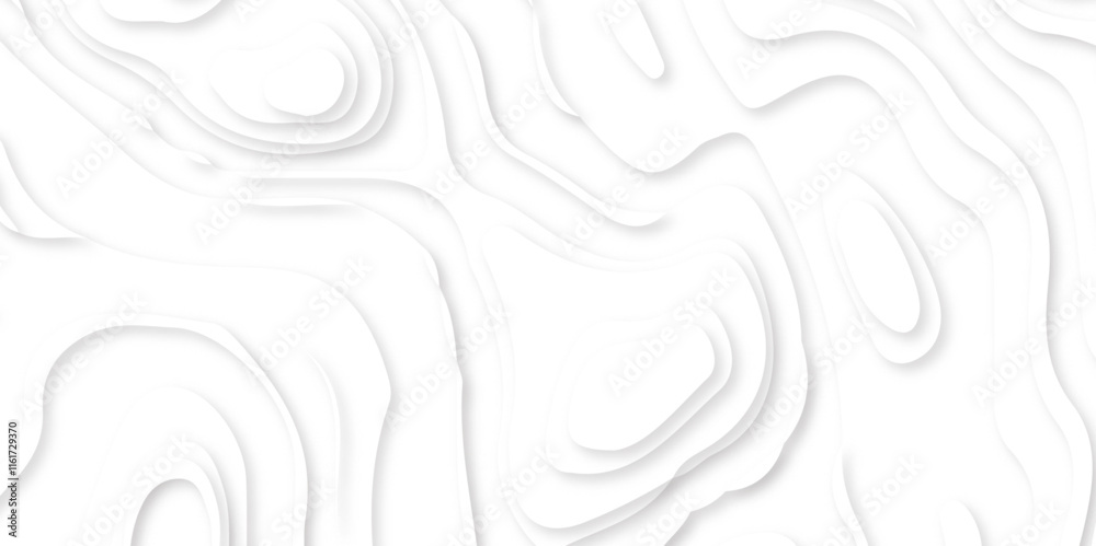 Abstract Multi layer papercut background. 3D topographic pattern. Abstract white papercut background 3d realistic design use for ads banner and advertising print design vector. Abstract Multi layer papercut background. 3D topographic pattern. Abstract white papercut background 3d realistic design use for ads banner and advertising print design vector.