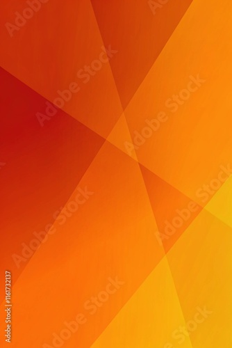 Bright Geometric Pattern in Orange Hues