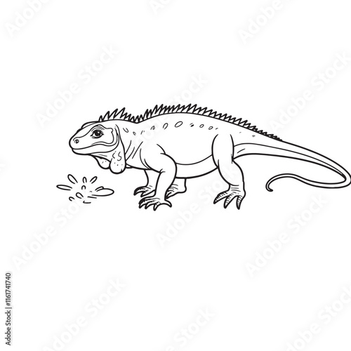 Amphibians are those animals on white background 
Frog, Crocodile, Alligator, Monitor lizard, Salamander, Toad, Newt, Iguana, Snake, Green dragon lizard, Snake