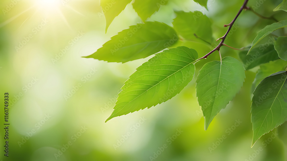 Natural green background of blurred green leaves with bokeh,leaf, abstract,shiny, freshness, light, environment, ai Natural green background of blurred green leaves with bokeh,leaf, abstract,shiny, freshness, light, environment, ai