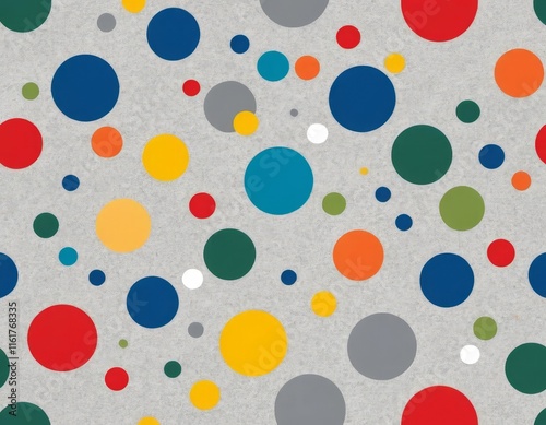 seamless polka pattern