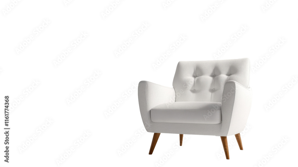 Fototapeta premium Armchair transparent background