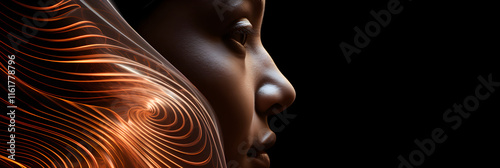 Close-up Shot of Human Ear Depicting The Act Of Listening And Perception Of Sound photo