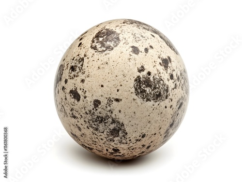 Quail Egg: A Speckled Orb, Naturalistic Still Life photo