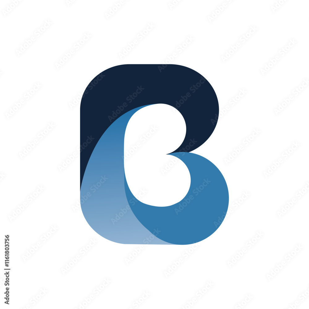 Adobe IllusMonogram letter B with real estate logo design vectortrator Artwork