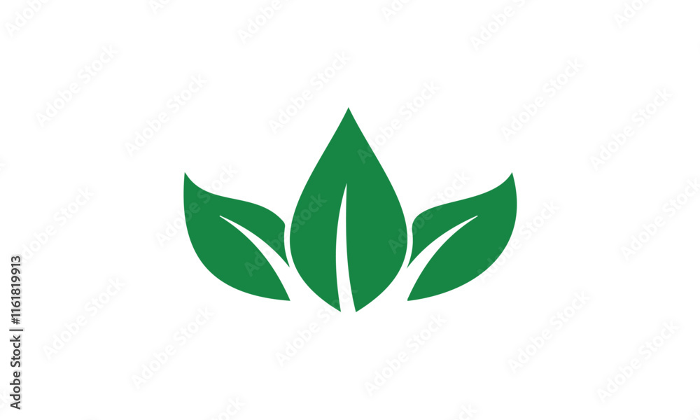 green leaf icon green leaf icon