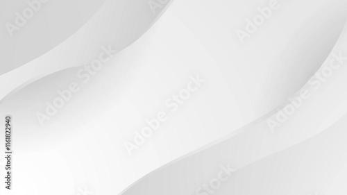 abstract white background gradient smooth wave motion business digital technology video footage