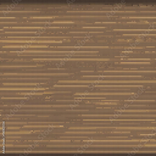 Pixel art showcasing a detailed metal surface with intricate patterns.