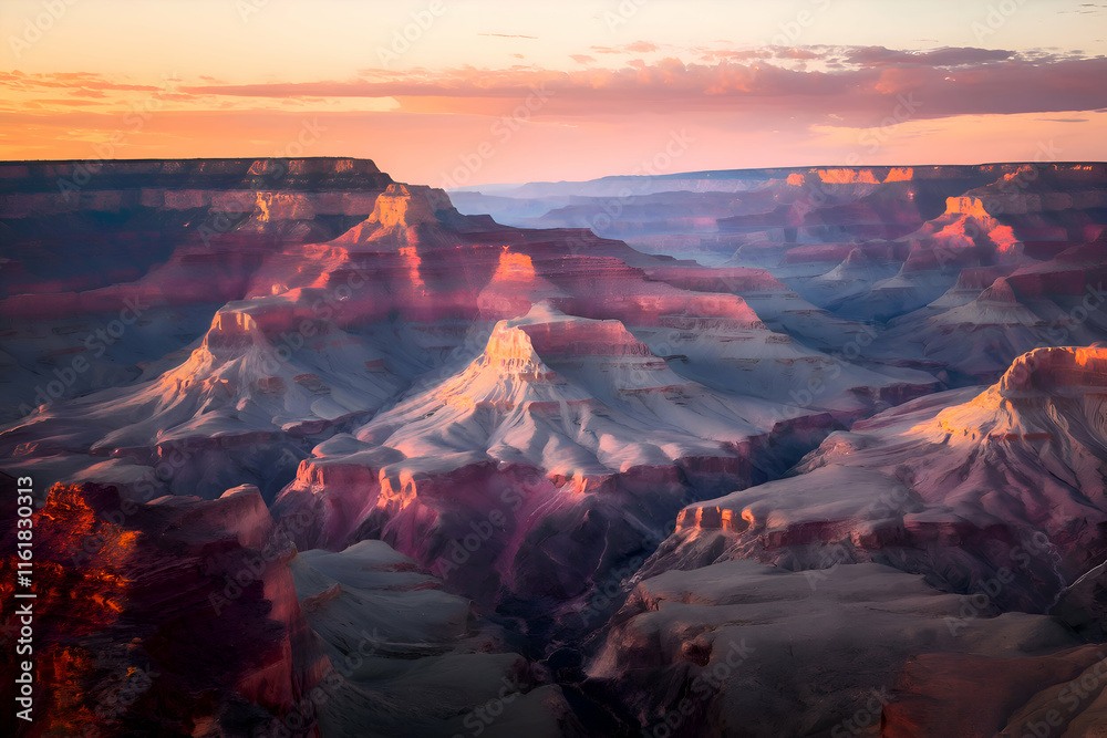 Fototapeta premium grand canyon sunset