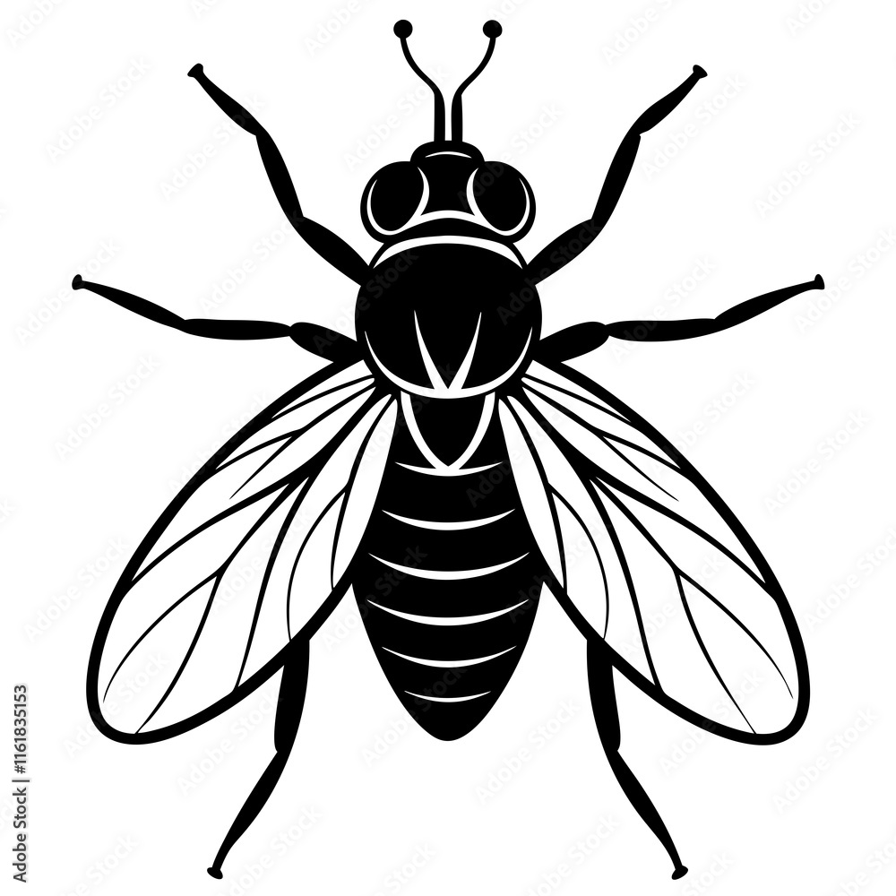 Obraz premium Fly vector