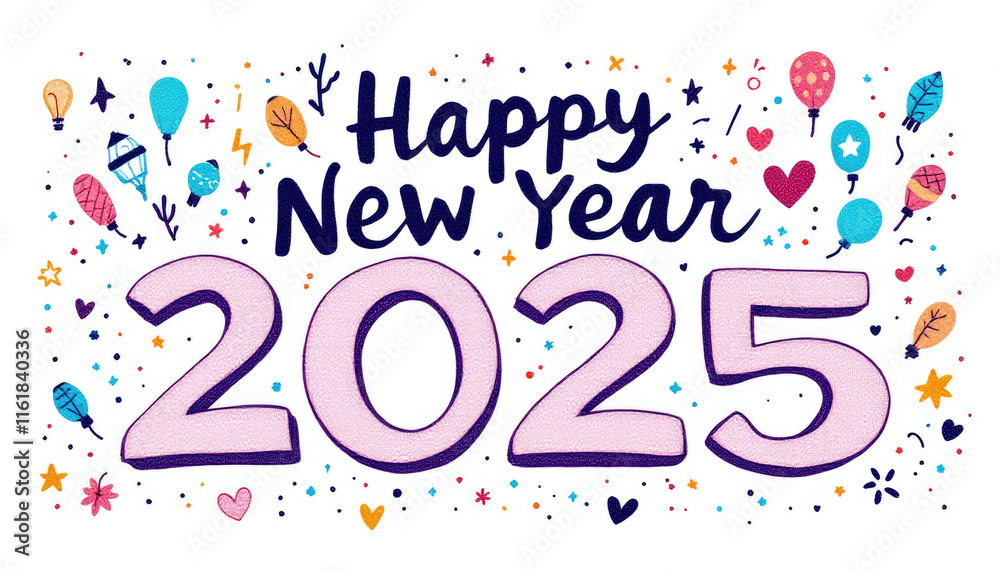 a festive New Year's greeting with the phrase a festive New Year's greeting with the phrase