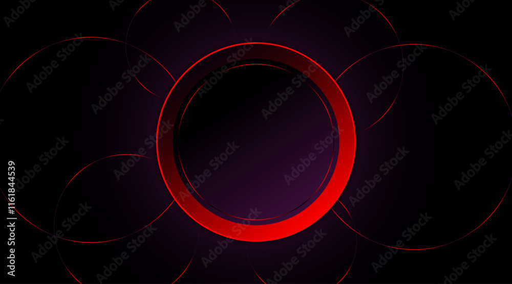 Modern circular shape background design | Abstract background design with line and 3d shape | 3d circle background design with violet-red color Modern circular shape background design | Abstract background design with line and 3d shape | 3d circle background design with violet-red color
